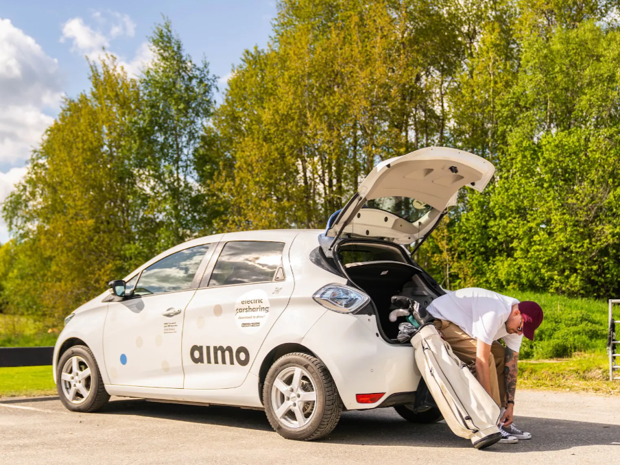 Users can get to Happy Golfer with Aimo Share