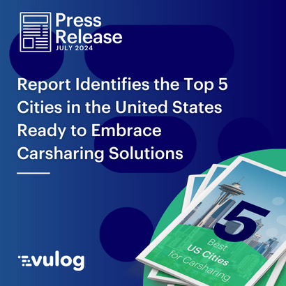 Report Identifies the Top 5 Cities in the United States Ready to Embrace Carsharing Solutions